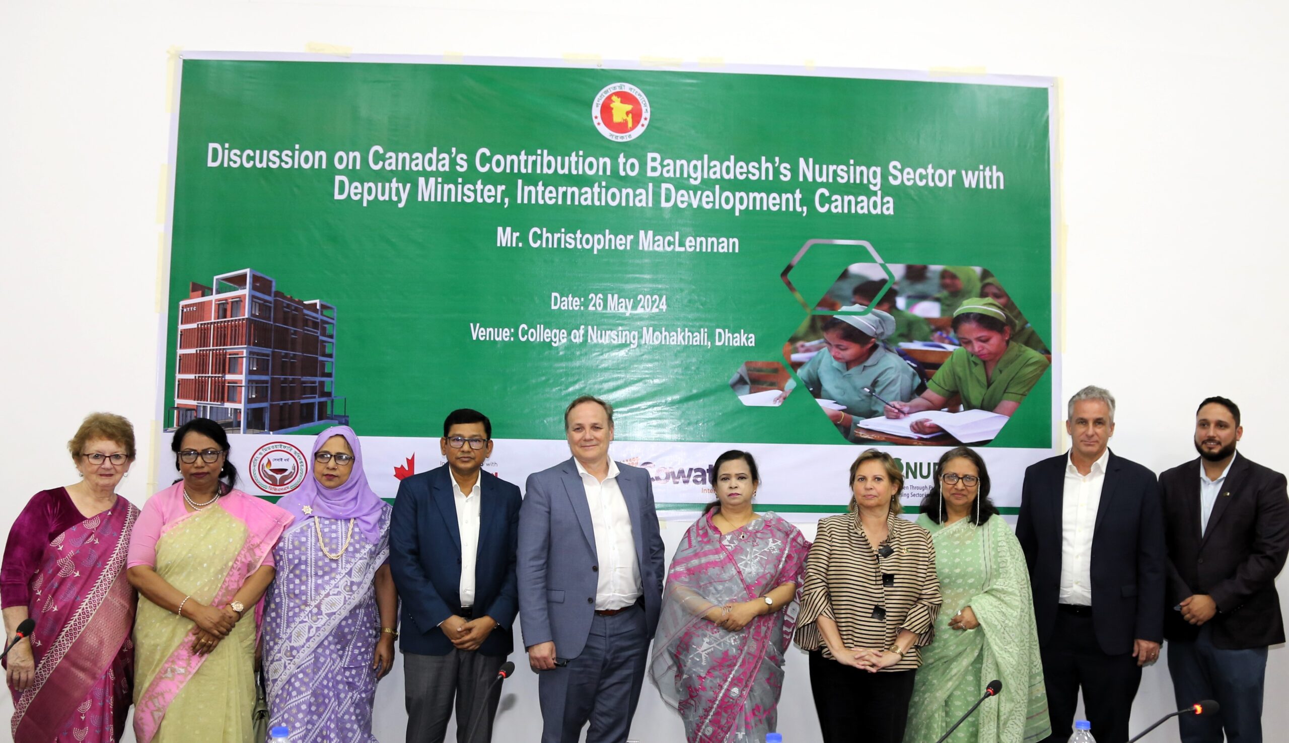 Deputy Minister’s visit highlights Canada’s support for Bangladeshi nursing sector