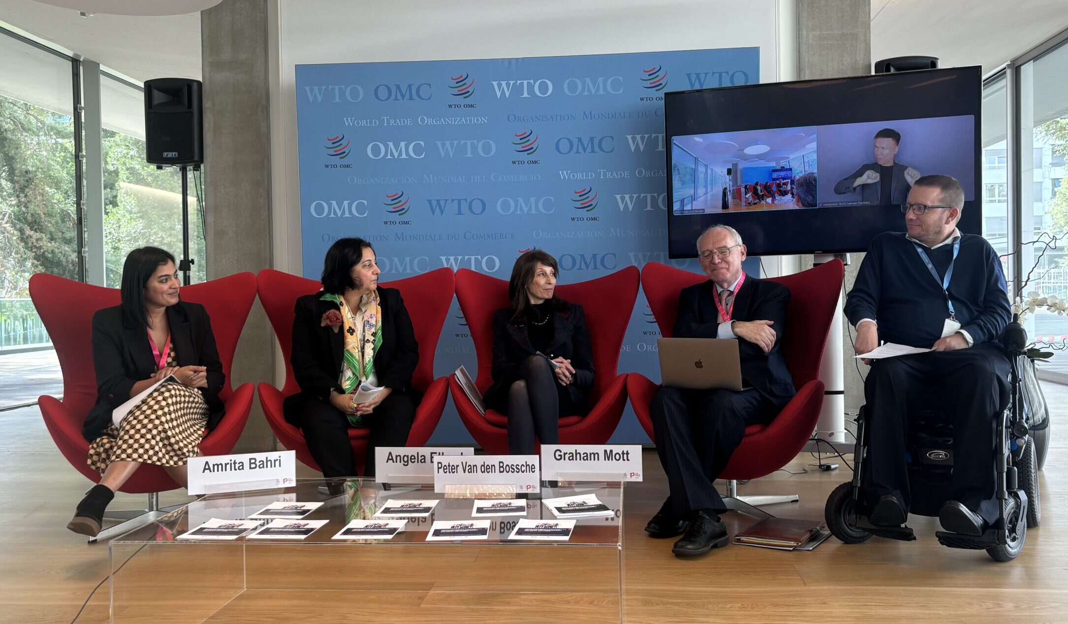 UK-funded TAF2+ Programme launches paper on trade and disability at the WTO Public Forum